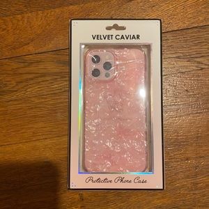 Velvet Caviar Rose quartz iPhone 12 Pro Max case BRAND NEW